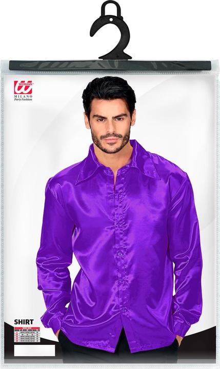 Immagine prodotto Widmann Camicia da discoteca anni 70 viola (M)