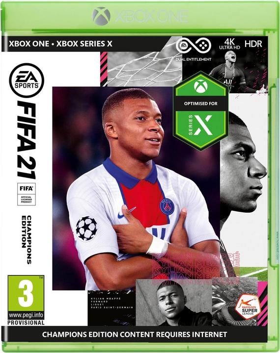 Image du produit EA Games Précommandez l'édition des champions de FIFA 21 (Xbox One X, Xbox Series X, Multilingue)