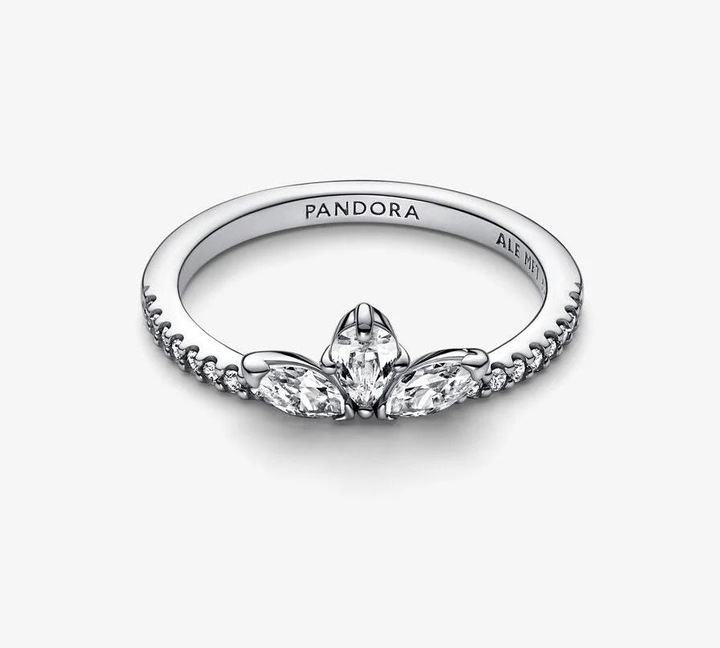 Image du produit Pandora Cluster d'herbier Ring Sparkling (52, Argent 925)