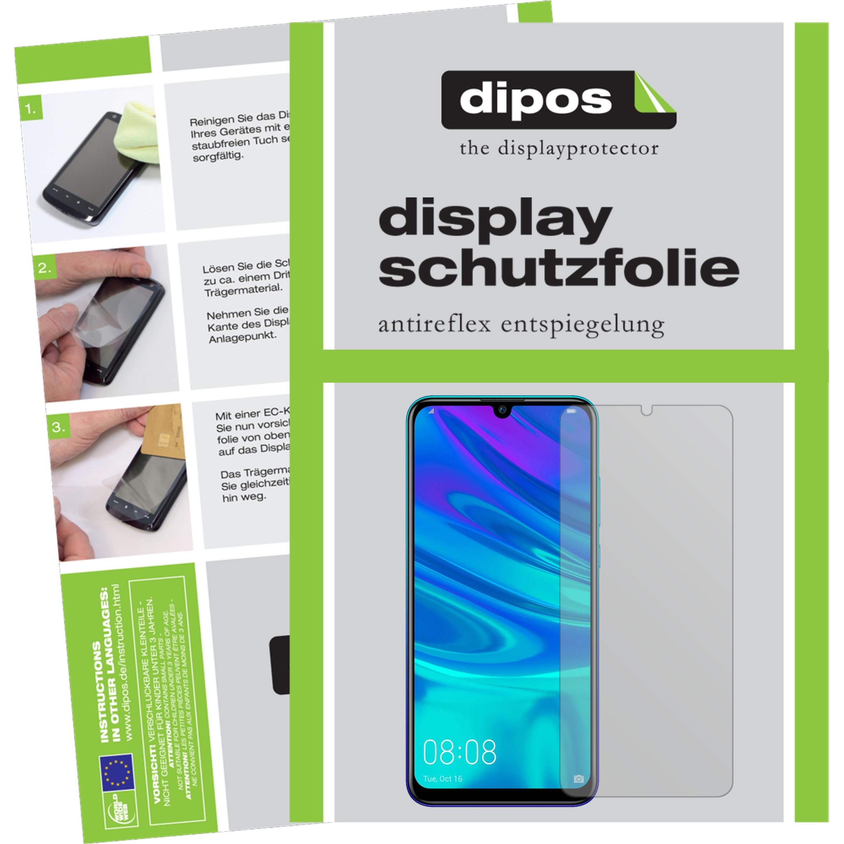 Dipos Displayschutzfolie Antireflex (4 Stück, Huawei Enjoy 9S), Smartphone Schutzfolie, Transparent