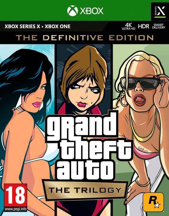 Image du produit Rockstar Grand Theft Auto The Trilogy - The Definitive Edition, 103383, Noir (Xbox Series X, EN)