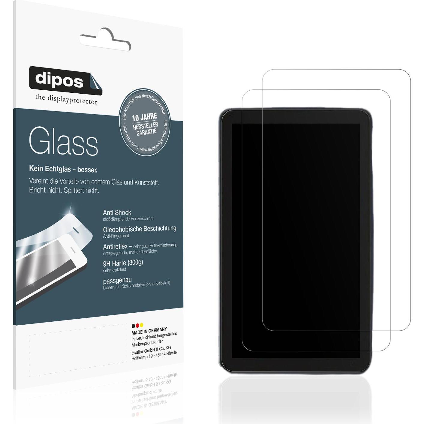 Thumbnail - Dipos, Fahrzeug Navigation Zubehör, Anti-Shock Displayschutz Matt 9H