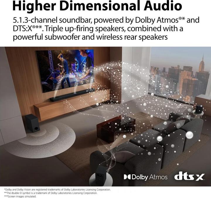 Actual product image LG S80TR (580 W, 5.1.3)