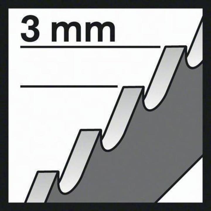 Image du produit Bosch Professional Zubehör Lame de scie sauteuse PRO Alu T127D, 100 mm, 5 pcs.