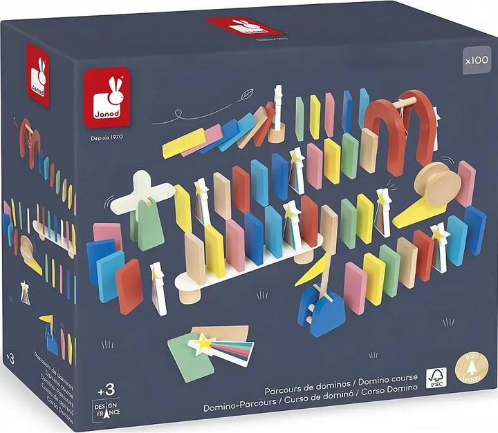 Produktbild Janod Domino Parcours