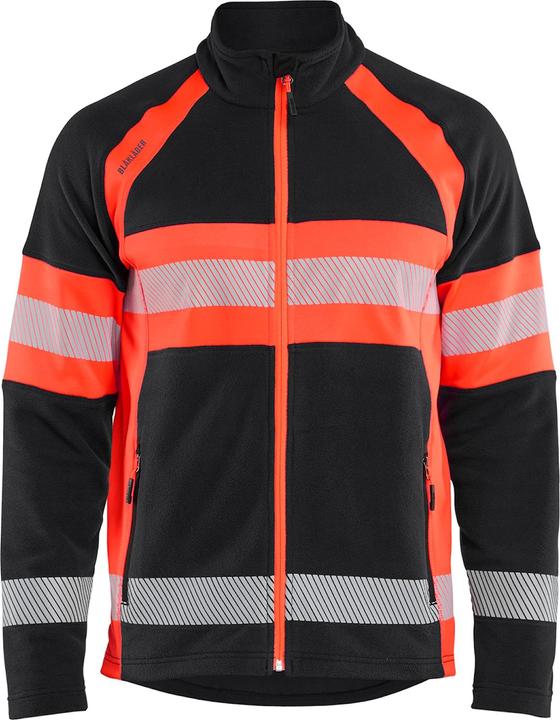 Produktbild Blakläder Hochsichtbare Mikropolar Fleece Arbeitsjacke mit Reissverschluss (3XL)