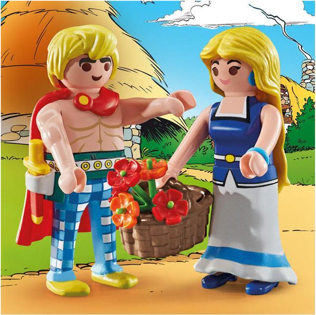 Immagine prodotto Playmobil Asterix: Tragicomix e Falbala (71544, Playmobil Asterix)