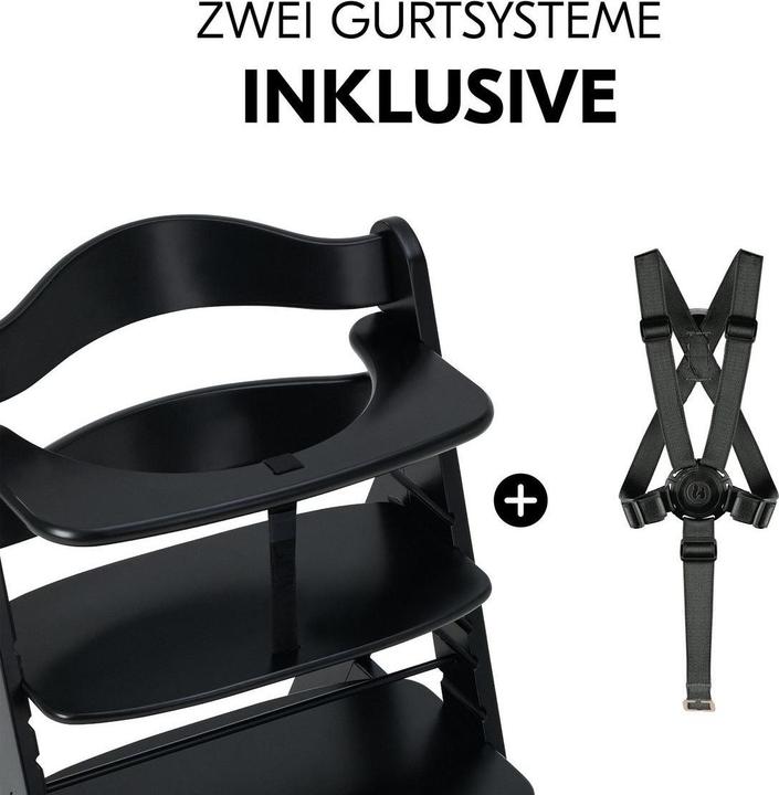 Produktbild Hauck Hochstühle Hochstuhl Alpha Plus - im Sparset inkl. Sitzkissen (Treppenhochstuhl)