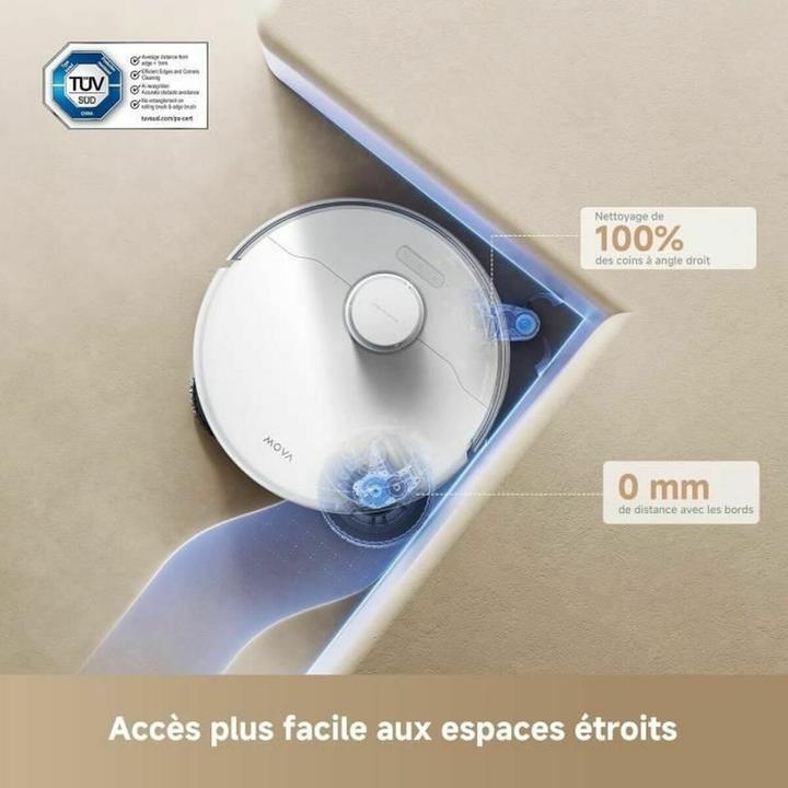 Image du produit Mova P50 Ultra (19000 Pa, Tampons d'essuyage (rotatifs))