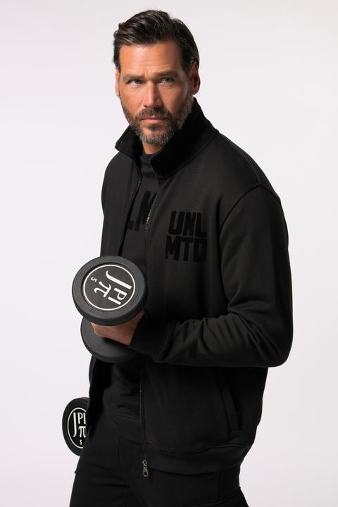 Immagine prodotto Jay-Pi Giacca di felpa per il fitness con collo alto, disponibile fino alla tg. 7XL (7XL)