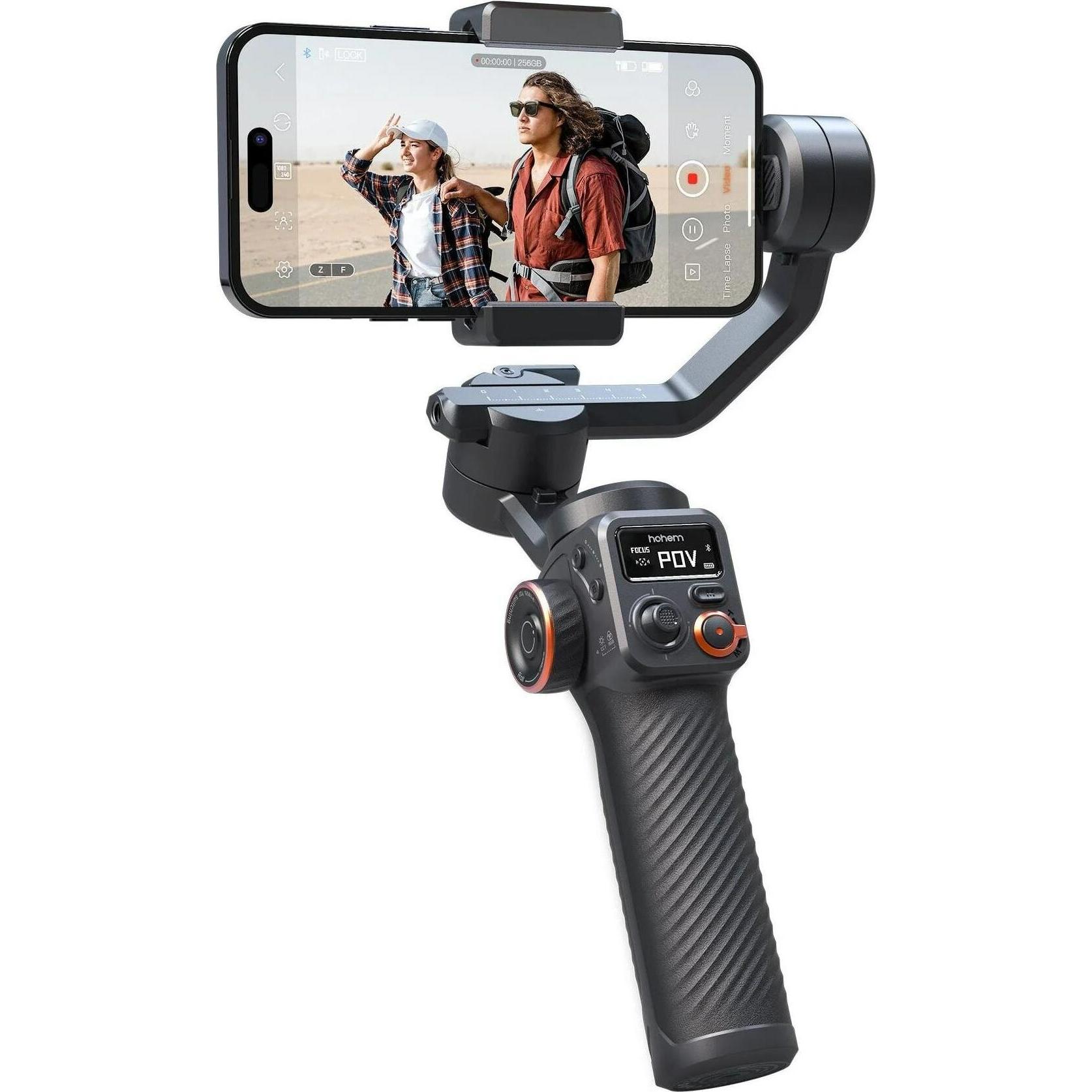 Thumbnail - Hohem iSteady M6 (Smartphone, 0.40 kg), Gimbal, Schwarz
