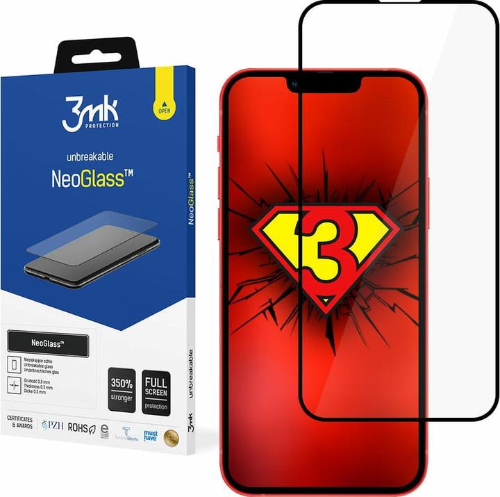Actual product image 3MK NeoGlass flexible screen protector film (1 pcs., Apple iPhone 13 mini)