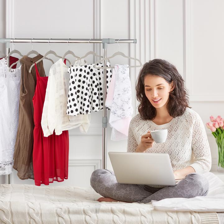 Actual product image Relaxdays Coat rack