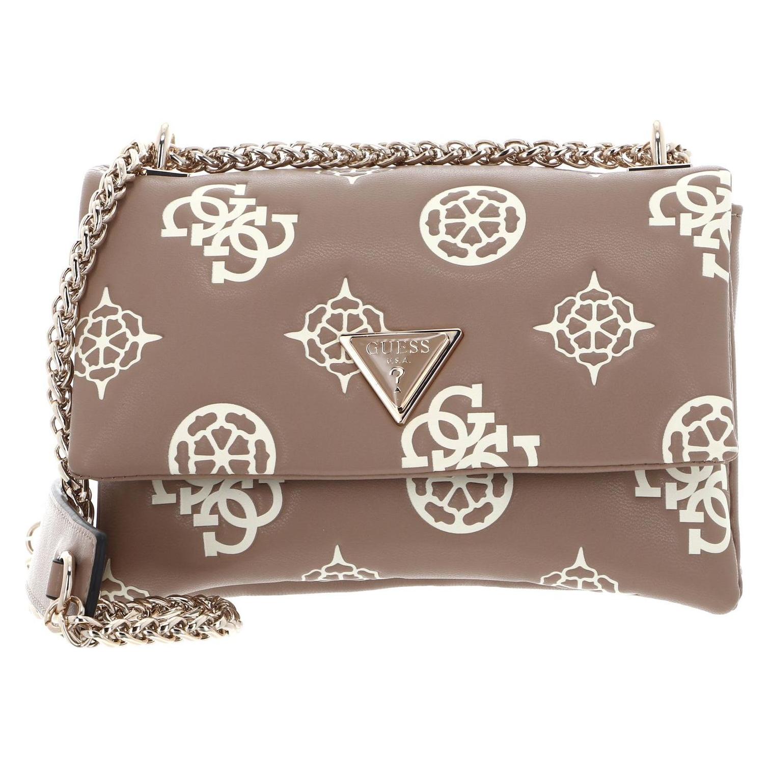 Guess, Damen, Handtasche, Deesa Mini Convertible XBody Flap, Beige