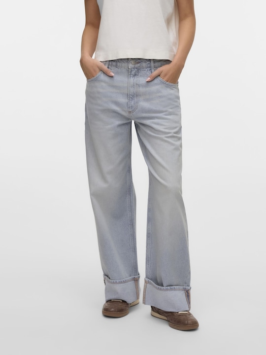 Actual product image Vero Moda VMDARCY Mid Rise Weiter Beinschnitt Jeans Weit geschnitten (W31/L32)