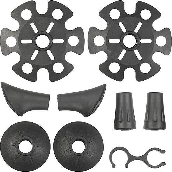 Produktbild Speeron 2er-Set Wander-, Trekking- & Walking-Stöcke mit Anti-Shock-Federung (135 cm)