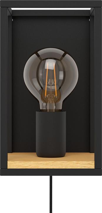 Immagine prodotto EGLO Lampada da parete LIBERTAD 1x E27 Nero (E27)