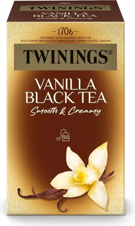 Produktbild Twinings Vanilla Black 20x2g (40 g)