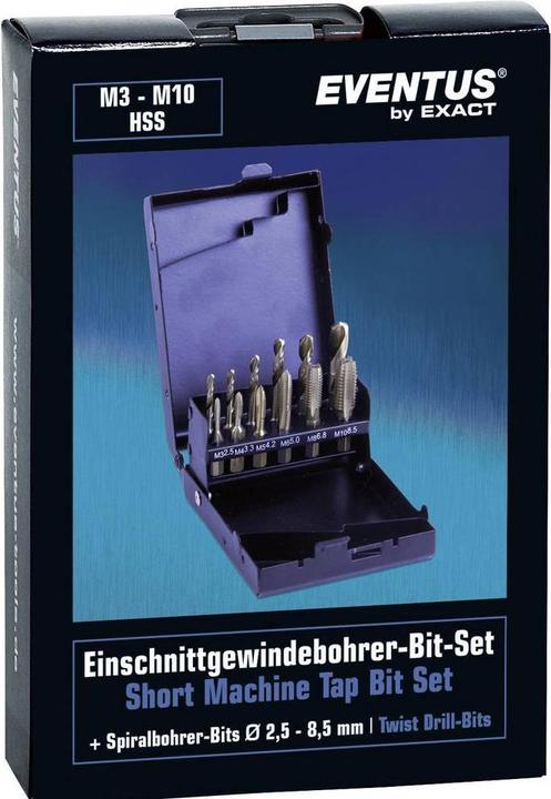 Produktbild Eventus Einschnittgewindebohrer-Set 12
