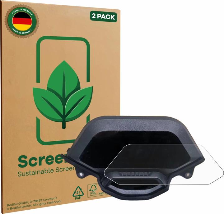 Actual product image ScreenLeaf Screen Protector sustainable Screen Protection, clear, anti-scratch