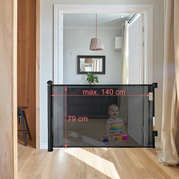 Actual product image Relaxdays Door safety gate (70 cm)