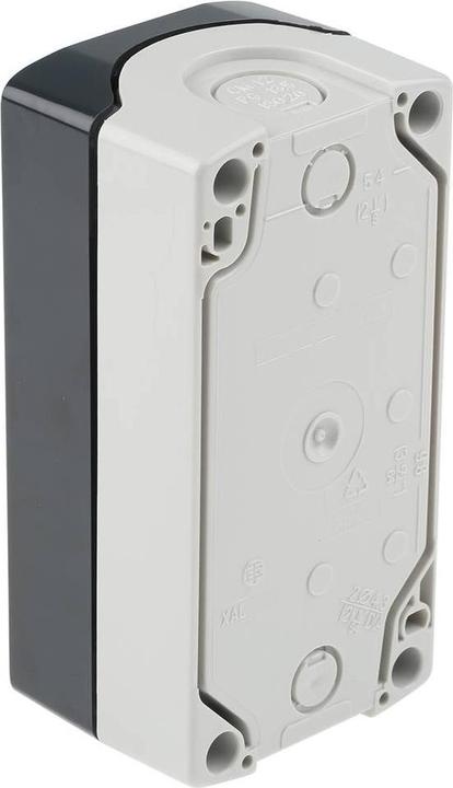 Produktbild Schneider Electric Tastergehäuse 22mm 3 Loch grau