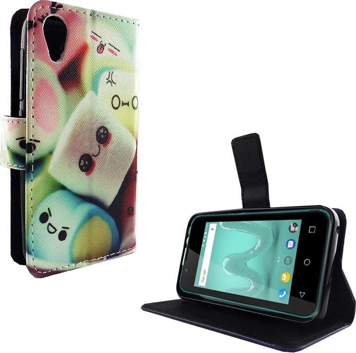 Actual product image König Design Case Mobile Protection for Wiko Sunny 2 Case Cover Wallet Case Mobile Cover New (Wiko Sunny 2)