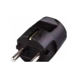 Thumbnail - E+P E + P S 12 Black Electrical Power Plug – Electrical Power Plugs (250 V, 50 Hz, 16 A), Netzwerk Zubehör