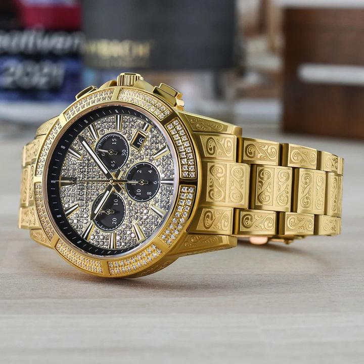 Immagine prodotto Louis XVI LXVI1126 Majeste Iced Out Cronografo Uomo 43mm 5ATM (Cronografo, 43 mm)