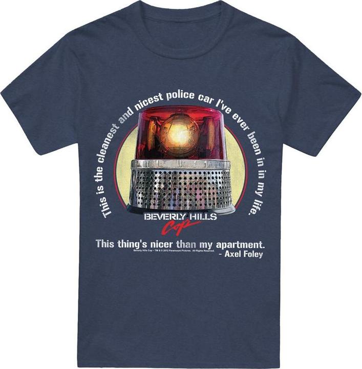 Image du produit Beverly Hills Cop - T-shirt NICEST POLICE CAR - Adulte (XL)