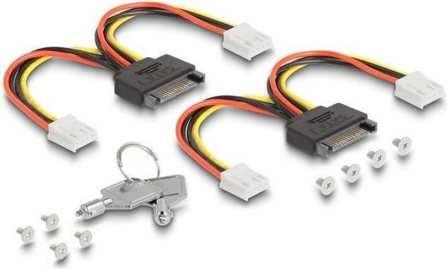 Actual product image Delock 3.5? Removable rack for 4 x M.2 NVMe SSD with OcuLink S