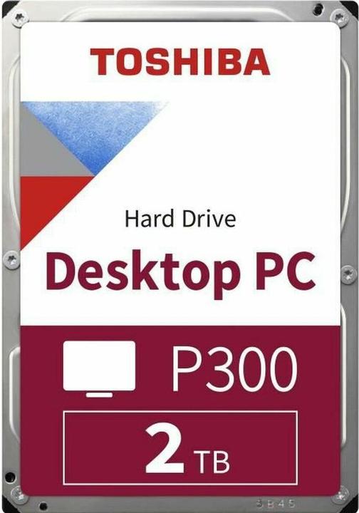 Produktbild Toshiba P300 Desktop 2TB SMR Kit (2 TB, 3.5", SMR)