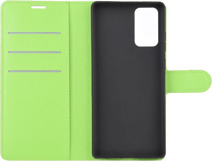 Image du produit Cover-Discount Galaxy Note 20 - Étui en cuir vert (Samsung Galaxy Note 20)