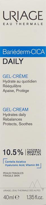 Image du produit Uriage Bariéderm Cica-Daily Gel-Crème (40 ml, Crème de jour)