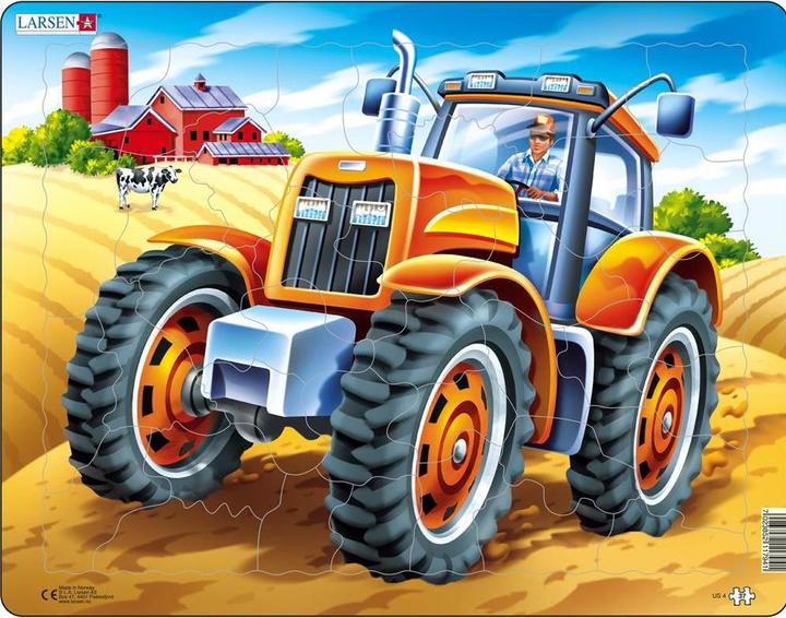 Immagine prodotto Larsen Puzzle del trattore (37 pezzi)
