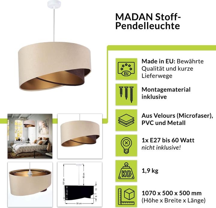 Immagine prodotto Licht-Erlebnisse Kelli (E27)