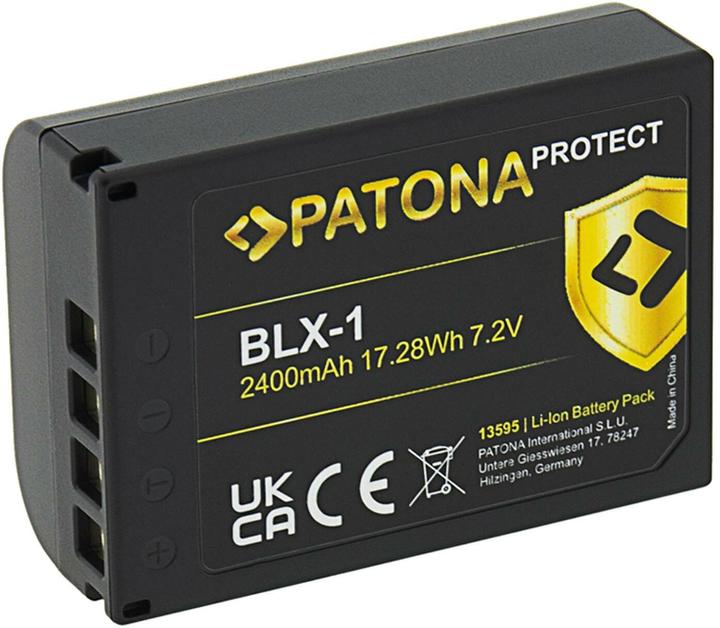 Image du produit Patona Batterie Protect Olympus BLX-1 OM-1 (Batterie)