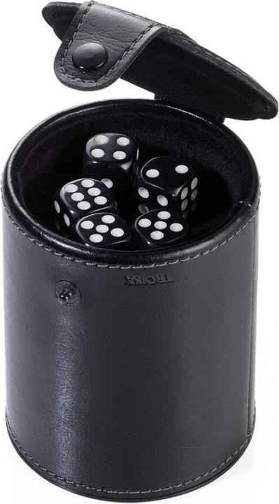 Produktbild Troika Indoor Spiele GAM60/BK Würfel To Go Schwarz