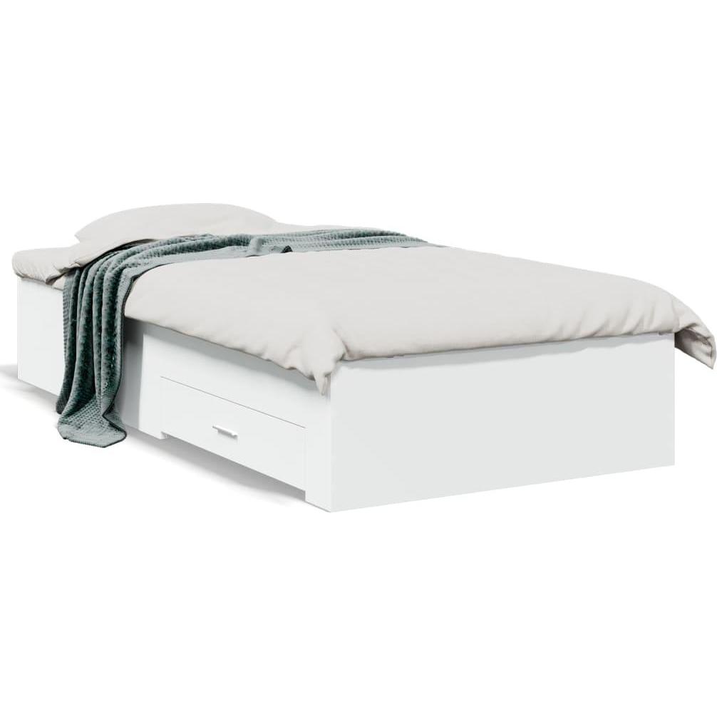 VidaXL, Bett, Bettgestell mit Schubladen (75 x 190 cm)
