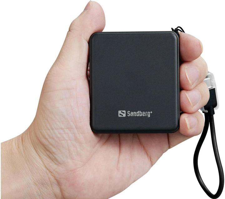 Immagine prodotto Sandberg Nano Powerbank 5000 PD20W (5000 mAh, 20 W, 18.50 Wh)