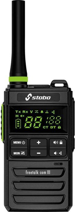 Produktbild Stabo freetalk com III 20262 PMR-Handfunkgerät 1er Set