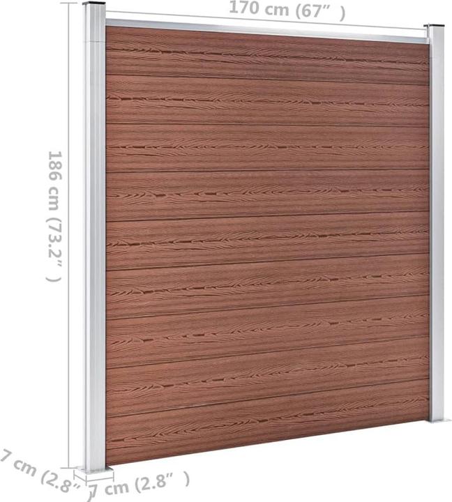 Produktbild vidaXL Zaunset