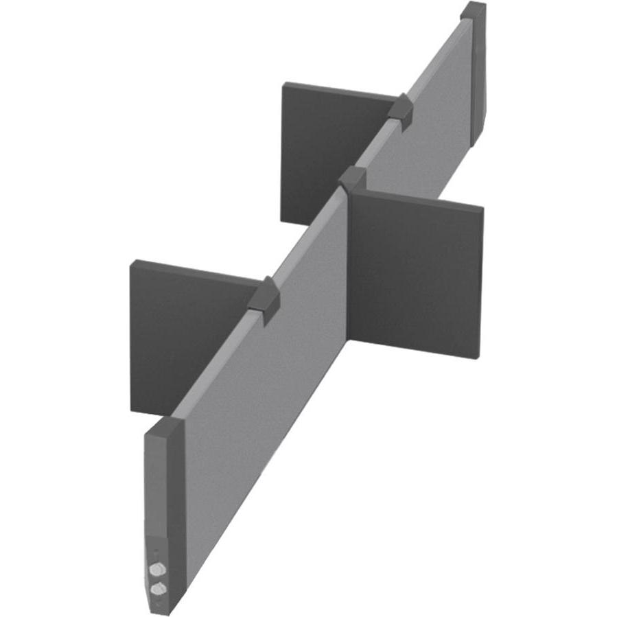 Hettich Innenorganisation für Schubkästen OrgaStore 810, Küchen Organizer, Grau