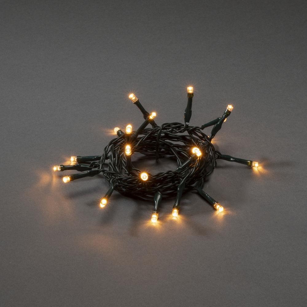 Konstsmide, Lichterkette, 1470-800 LED Lichterkette, mit an/aus Schalter, 6h Timer (7.35 m)