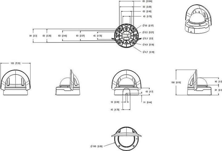 Produktbild Axis P3285-LVE 10 mm (1920 x 1080 Pixels)