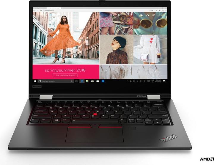 Produktbild Lenovo ThinkPad L13 Yoga Gen 2 (13.30", 512 GB, 16 GB, DE, AMD Ryzen 7 Pro 5850U)