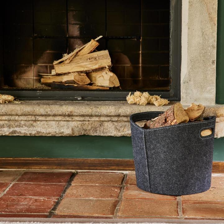 Actual product image Siena Home Felt firewood bag (31 x 39 cm)