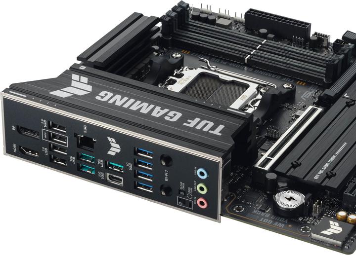 Productafbeelding ASUS MB TUF GAMING B850M-PLUS WIFI7 (AM5, AMD B850, mATX)