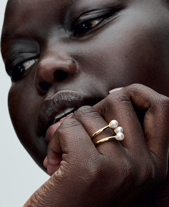 Produktbild Pandora Behandelte Süsswasserzuchtperle Offener Ring (54)