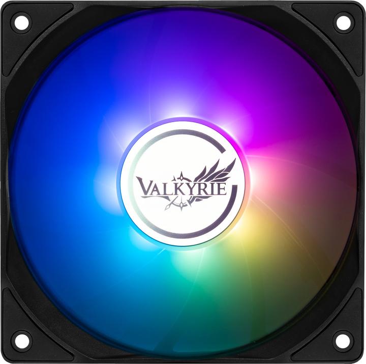 Actual product image Valkyrie Wentylator V12R ARGB Czarny Reverse (120 mm, 1 x)